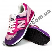 Детские кроссовки New Balance подростковые малиново-фиолетовые